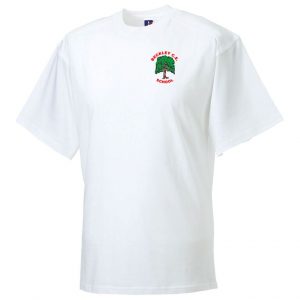 Frontal view of the Beckley PE t-shirt