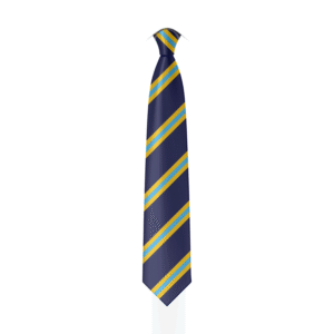 Digital mockup of the Mountjoie house tie for Claverham Community College.