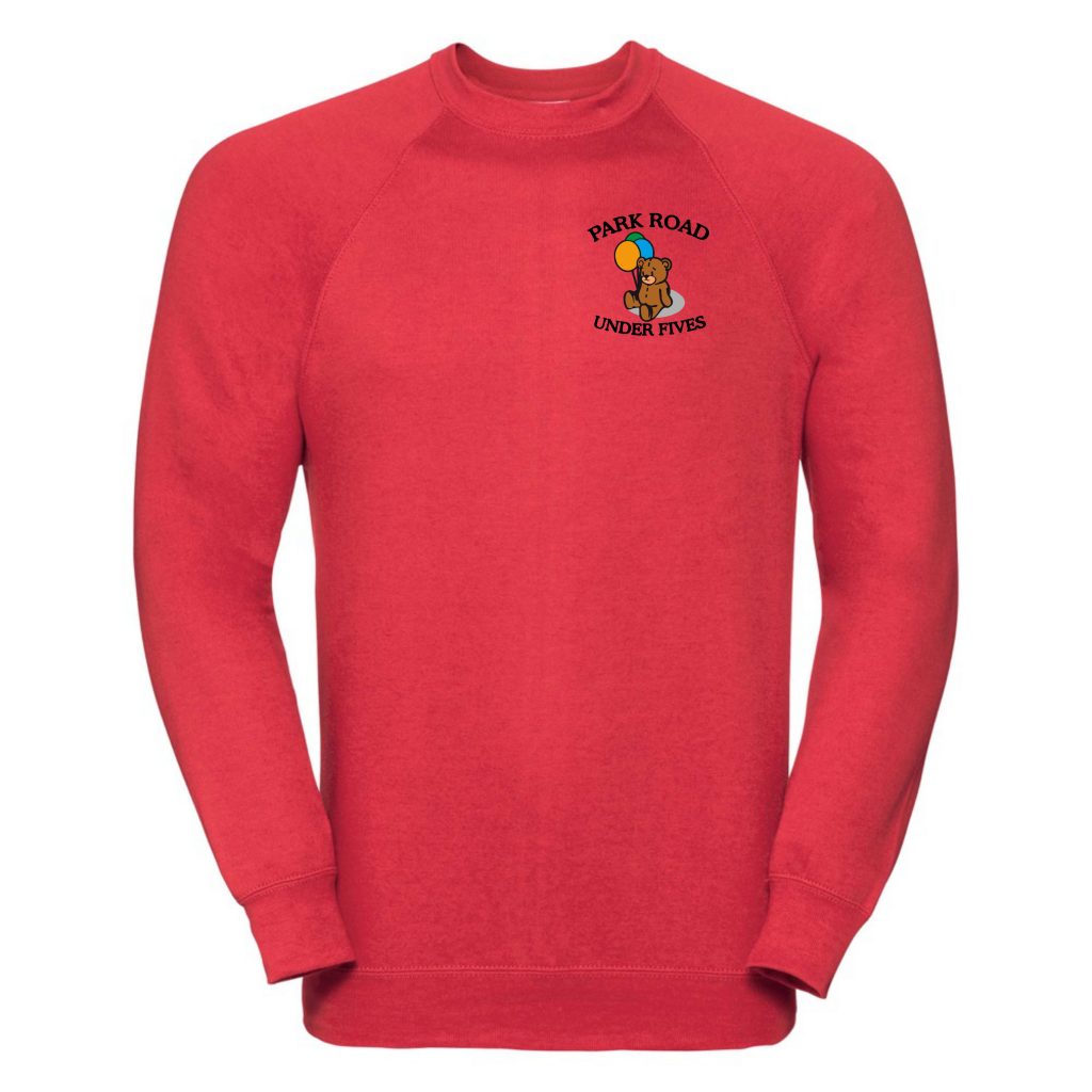 Park Road Under 5’s Red Sweatshirt