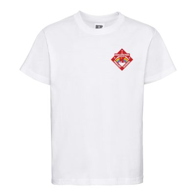 Frontal view of the Hollington Primary School PE T-Shirt