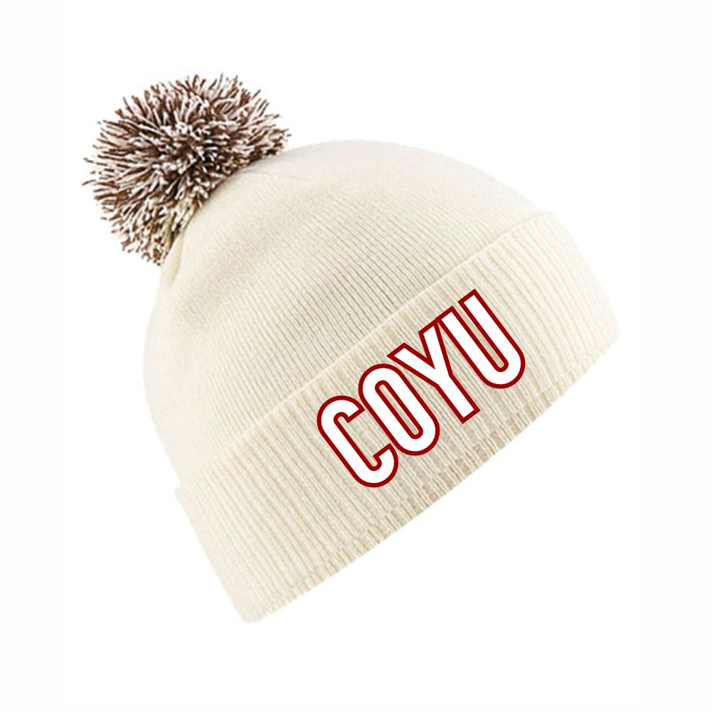 HASTINGS UNITED FC - "COYU" BOBBLE HAT - Available in 9 colours - Image 5