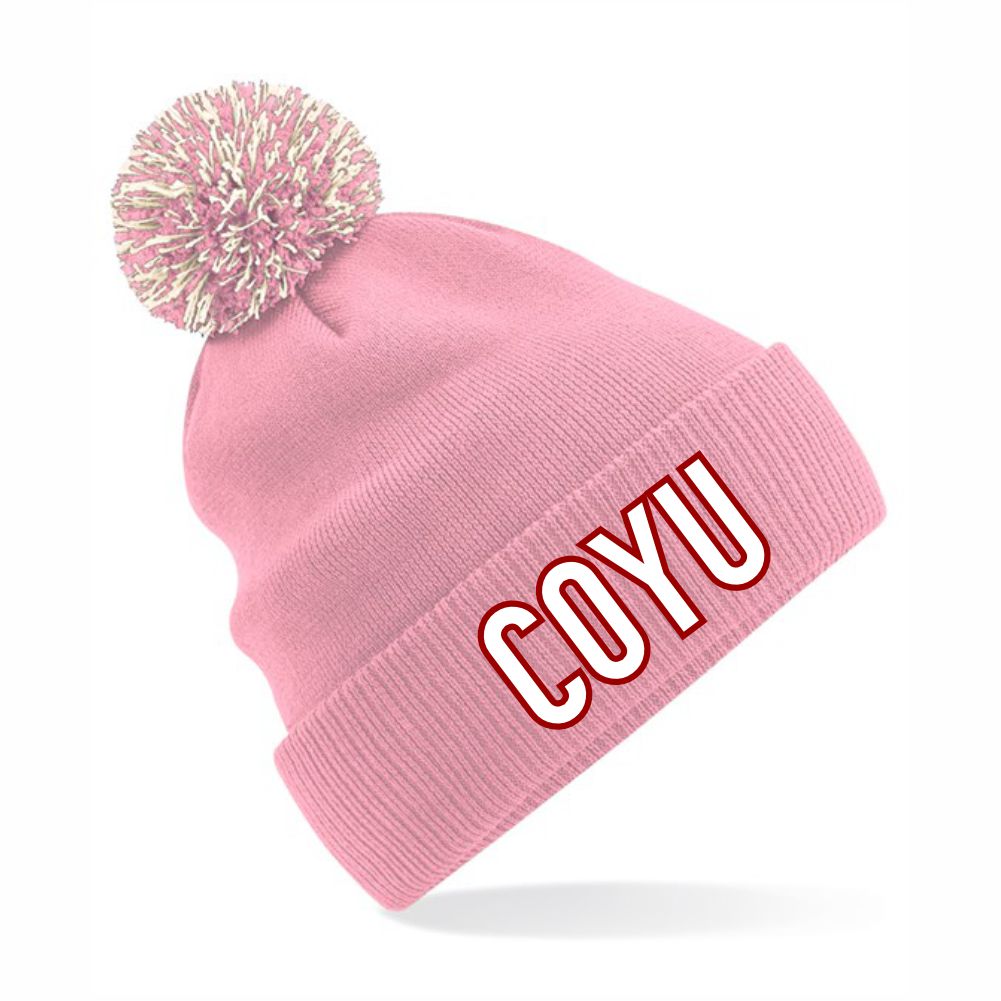 HASTINGS UNITED FC - "COYU" BOBBLE HAT - Available in 9 colours - Image 7
