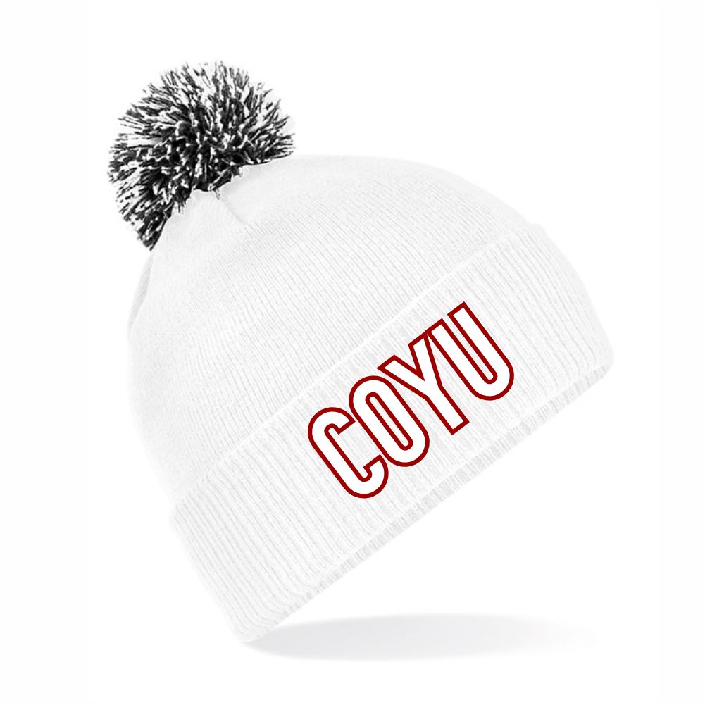 HASTINGS UNITED FC - "COYU" BOBBLE HAT - Available in 9 colours - Image 9