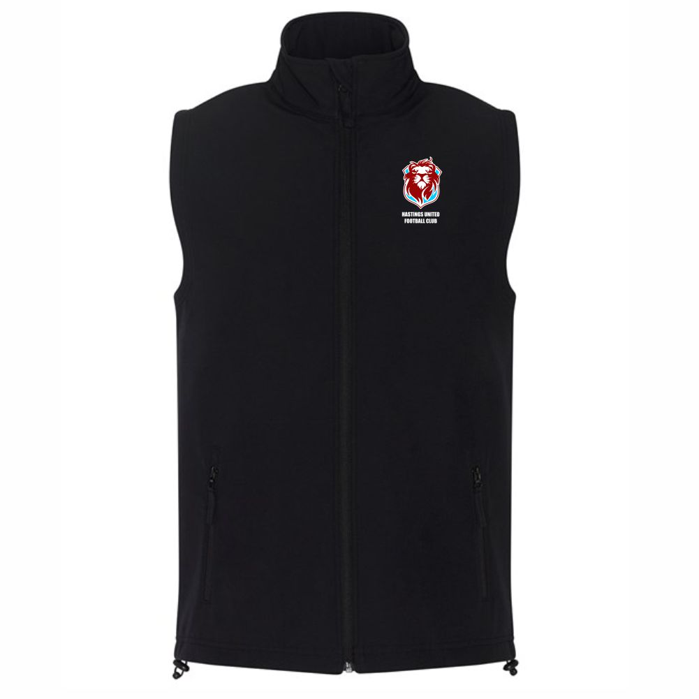 HASTINGS UNITED FC - CLUB PRO SOFTSHELL GILLET - Available in 3 colours - Image 3