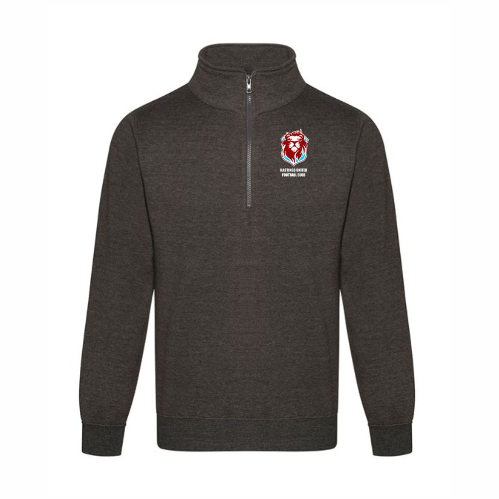 HASTINGS UNITED FC - CLUB 1/4 ZIP SWEATSHIRT - Available in 3 colours - Image 3