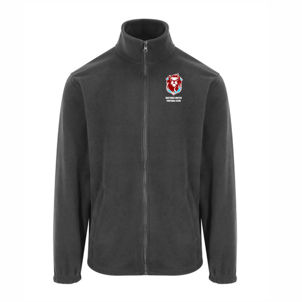 HASTINGS UNITED FC - CLUB FULL ZIP FLEECE - Available in 3 colours