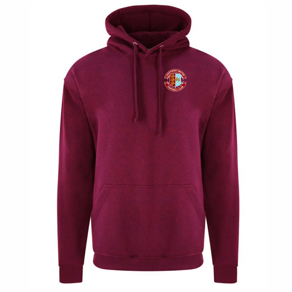 HASTINGS UNITED FC - RETRO HOODY - Available in 4 colours - Image 3
