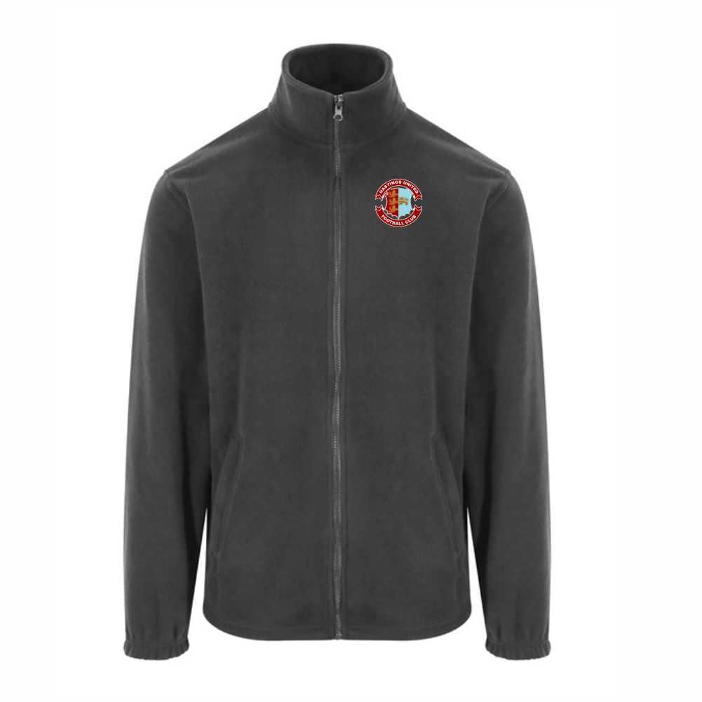HASTINGS UNITED FC - RETRO FULL ZIP FLEECE - Available in 3 colours - Image 3
