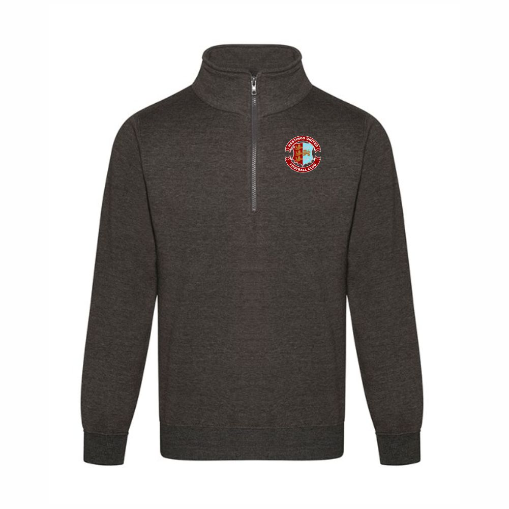 HASTINGS UNITED FC - RETRO 1/4 ZIP SWEATSHIRT - Available in 3 colours - Image 3