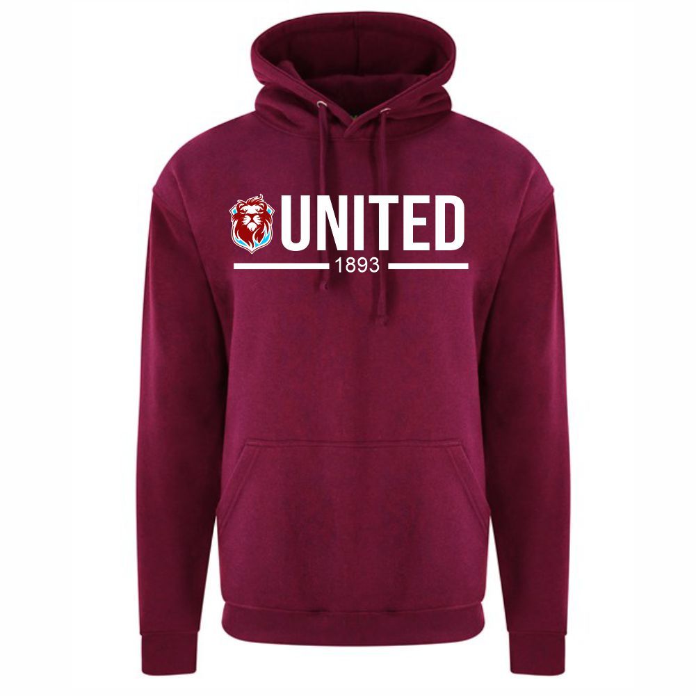 HASTINGS UNITED FC - "UNITED" HUFC HOODY - Available in 4 colours - Image 3