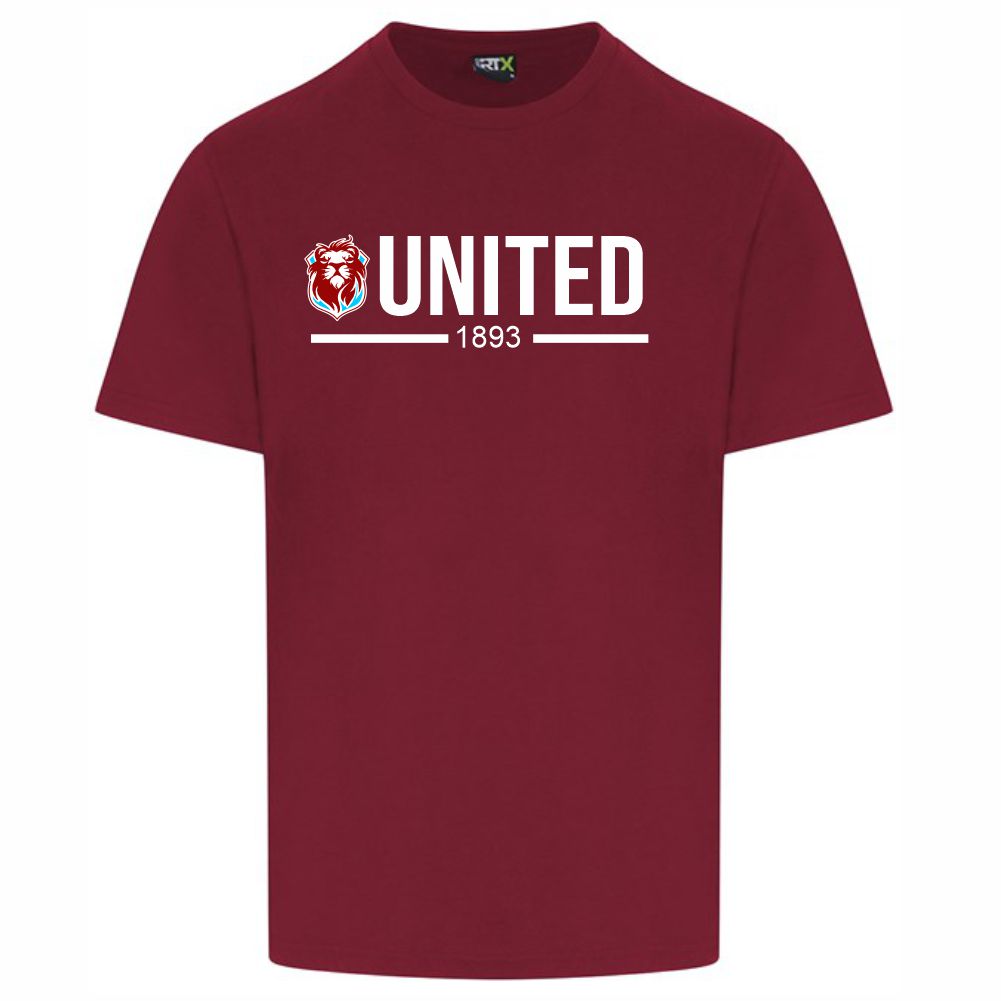 HASTINGS UNITED FC - "UNITED" HUFC T SHIRT- Available in 7 colours - Image 6