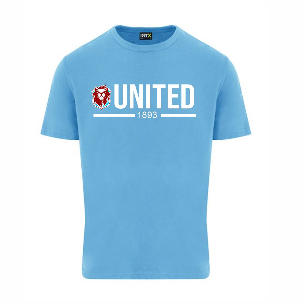 HASTINGS UNITED FC - "UNITED" HUFC T SHIRT- Available in 7 colours - Image 2