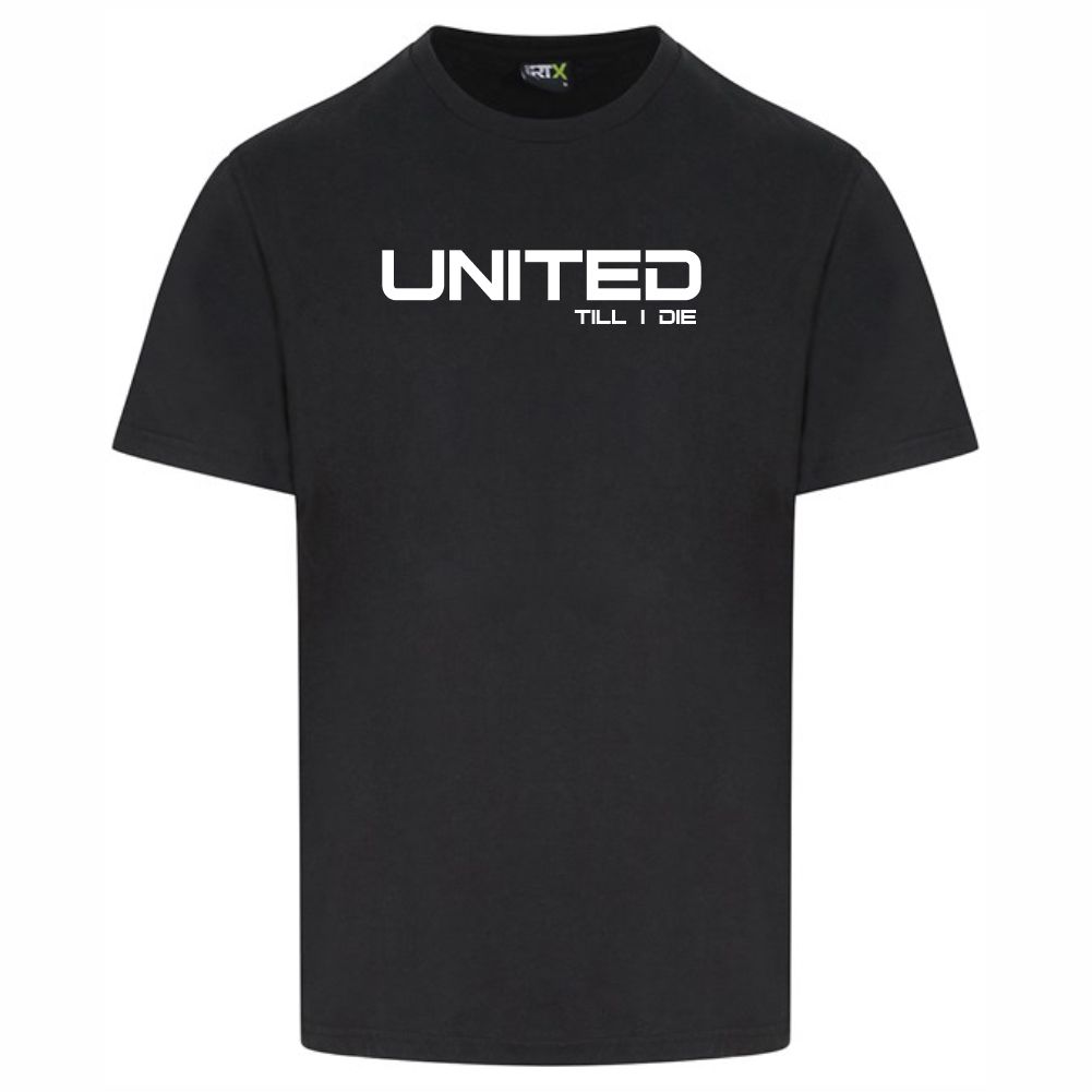 HASTINGS UNITED FC - UNITED TILL I DIE T SHIRT - Available in 7 colours - Image 2