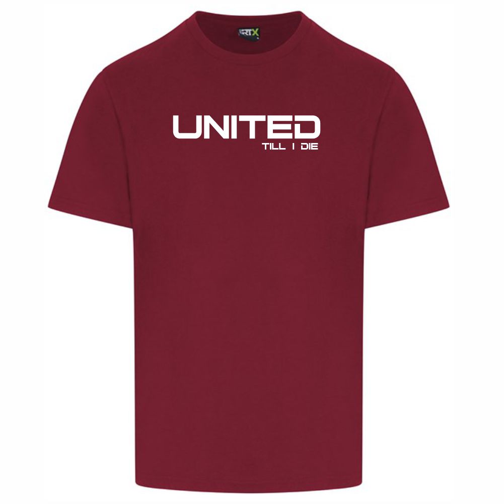 HASTINGS UNITED FC - UNITED TILL I DIE T SHIRT - Available in 7 colours - Image 6