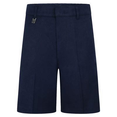 Navy Standard Fit Boys Shorts