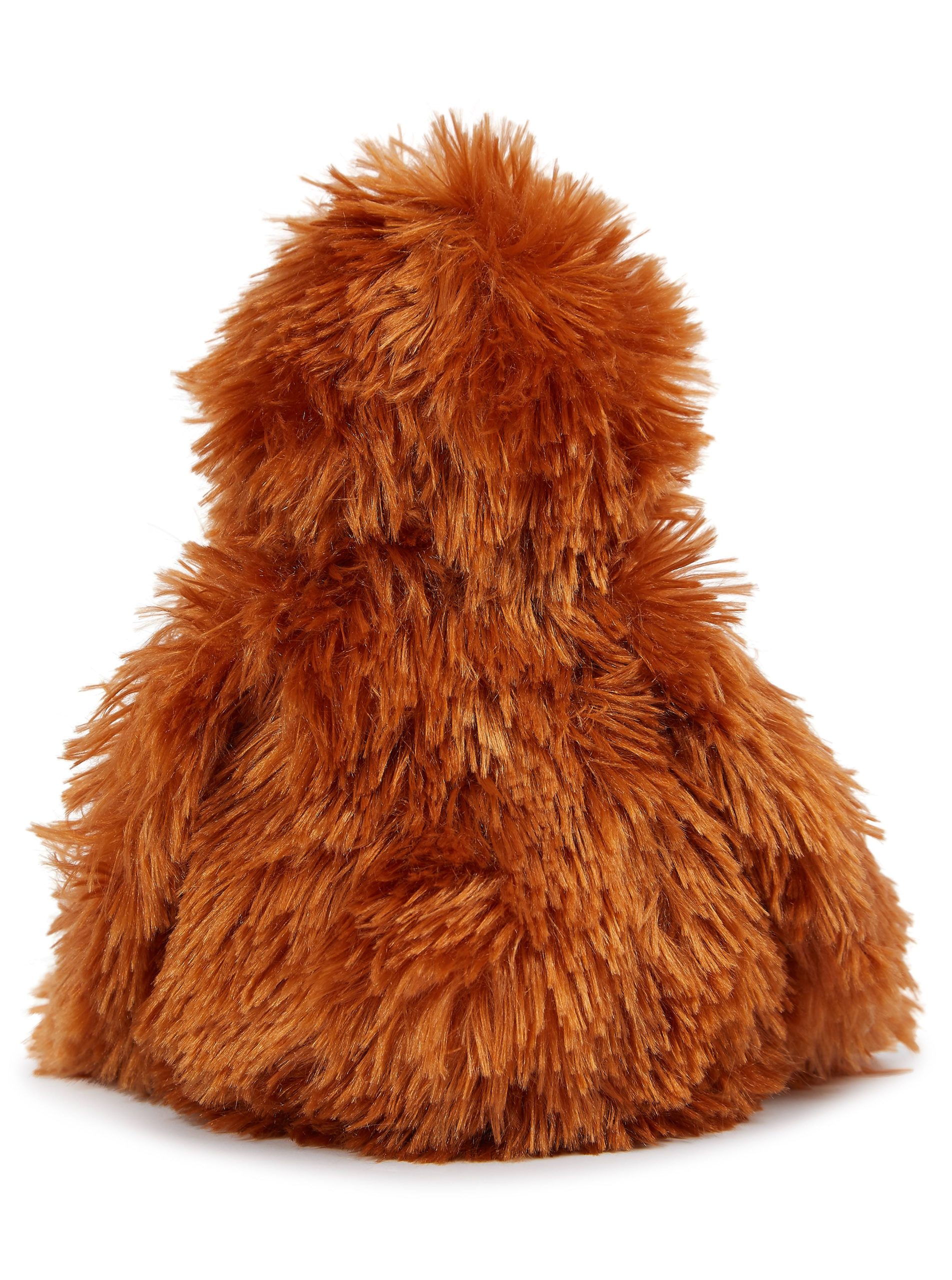 Rear view of the personalised "Ollie" orangutan