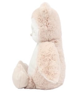 Side view of the personalised "Otto" owl teddy