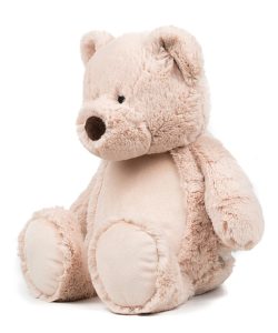 Diagonally side view of the large "Ted" teddy bear without personalisation.