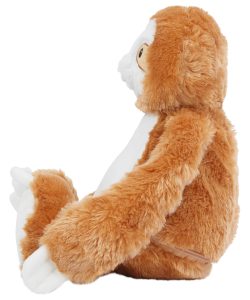 Side view of a sloth teddy.