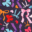 Bows of various sahpes, sizes, and colours against a navy blue background.